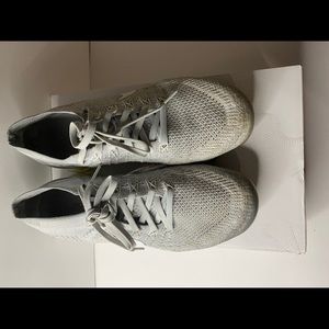 Nike Air Vapormax Flyknit 3 White/Metallic Silver